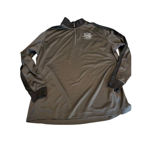 Nike golf men’s half zip pullover size XXL Cracker Barrel logo - Picture 1 of 10